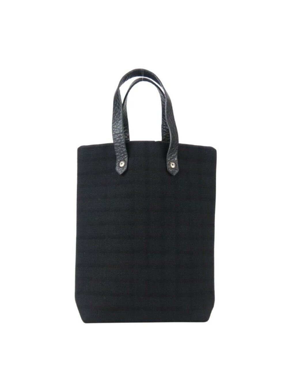 Hermes Handbag Amedaba PM Wool Cotton Black